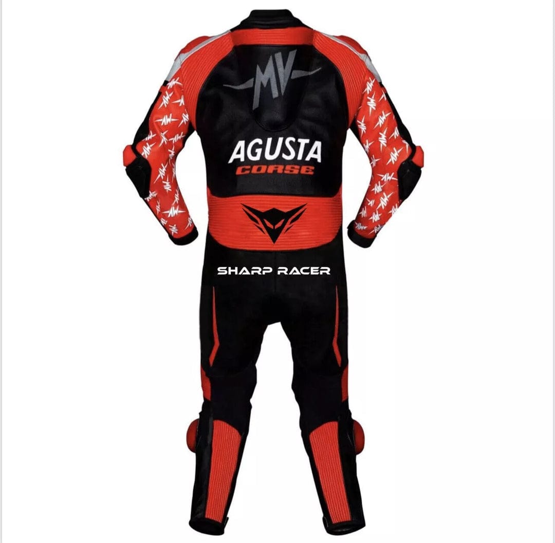 MV AGUSTA Motorbike Racing Leather Suit