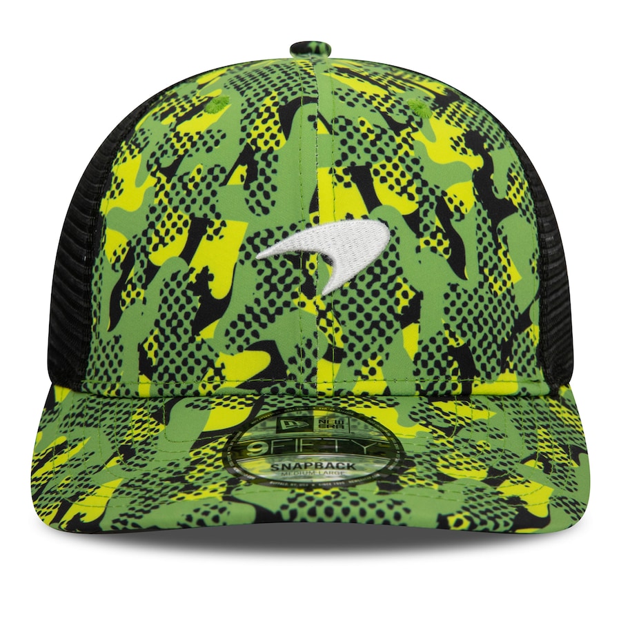 McLaren New Era Camo Print 9FIFTY Pre Curved Cap