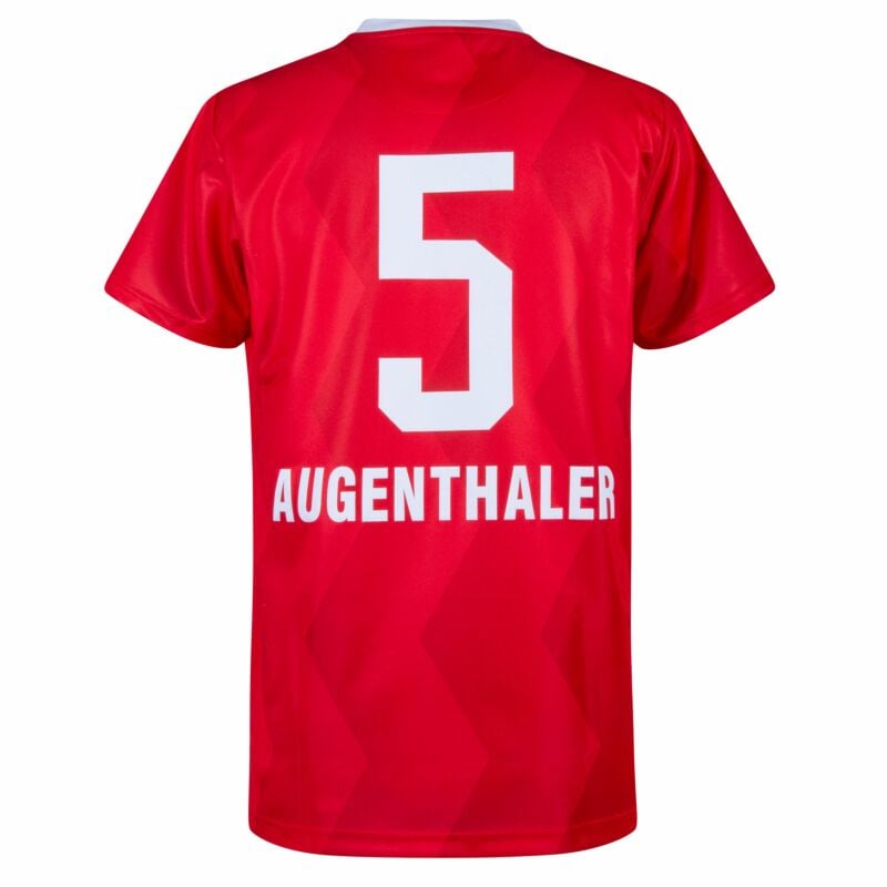 Copa FC Bayern Munich Augenthaler 5 Retro Jersey 1988-89 (Retro Flock Printing
