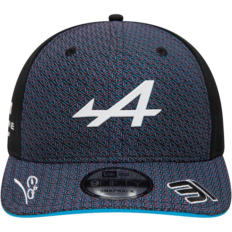 BWT Alpine F1 Team 2023 New Era 9FIFTY Pre Curve Esteban Ocon Cap