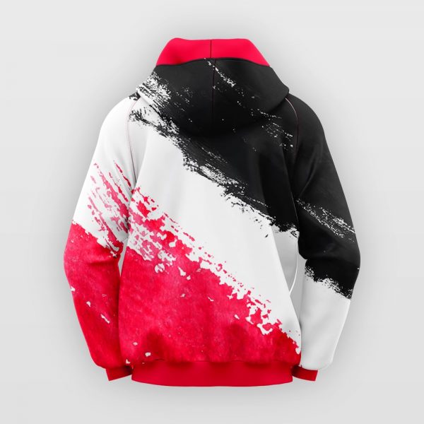 Brush Coat Men's All Over Hoodies