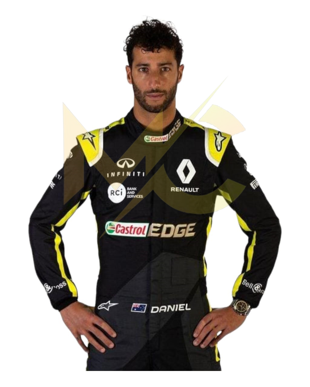 F1 Daniel recciardo 2019 race suit