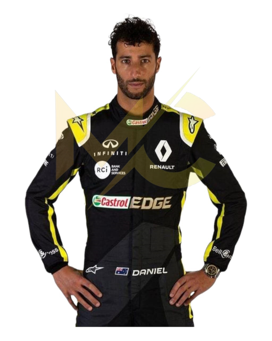 F1 Daniel recciardo 2019 race suit