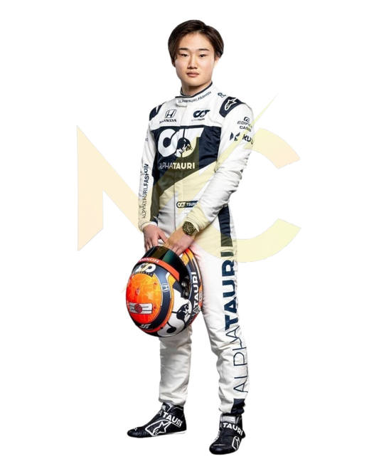 F1 Yuki Tsunoda alphatauri 2021 race suit