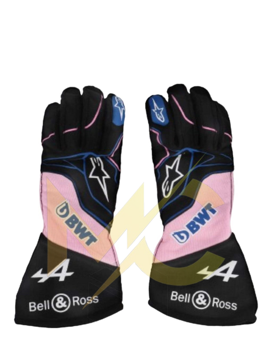 F1 Alpine Fernando Alonso 2022 race gloves