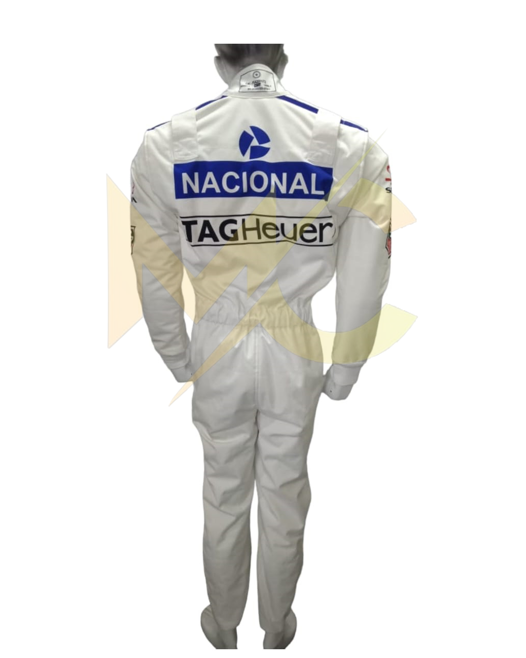 F1 ayrton senna 1993 replica printed Race suit