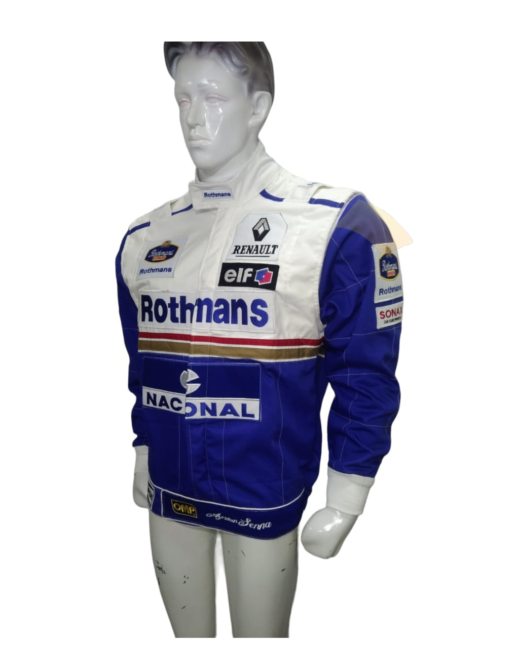 F1 ayrton senna 1994 replica embroidery patches Race jacket