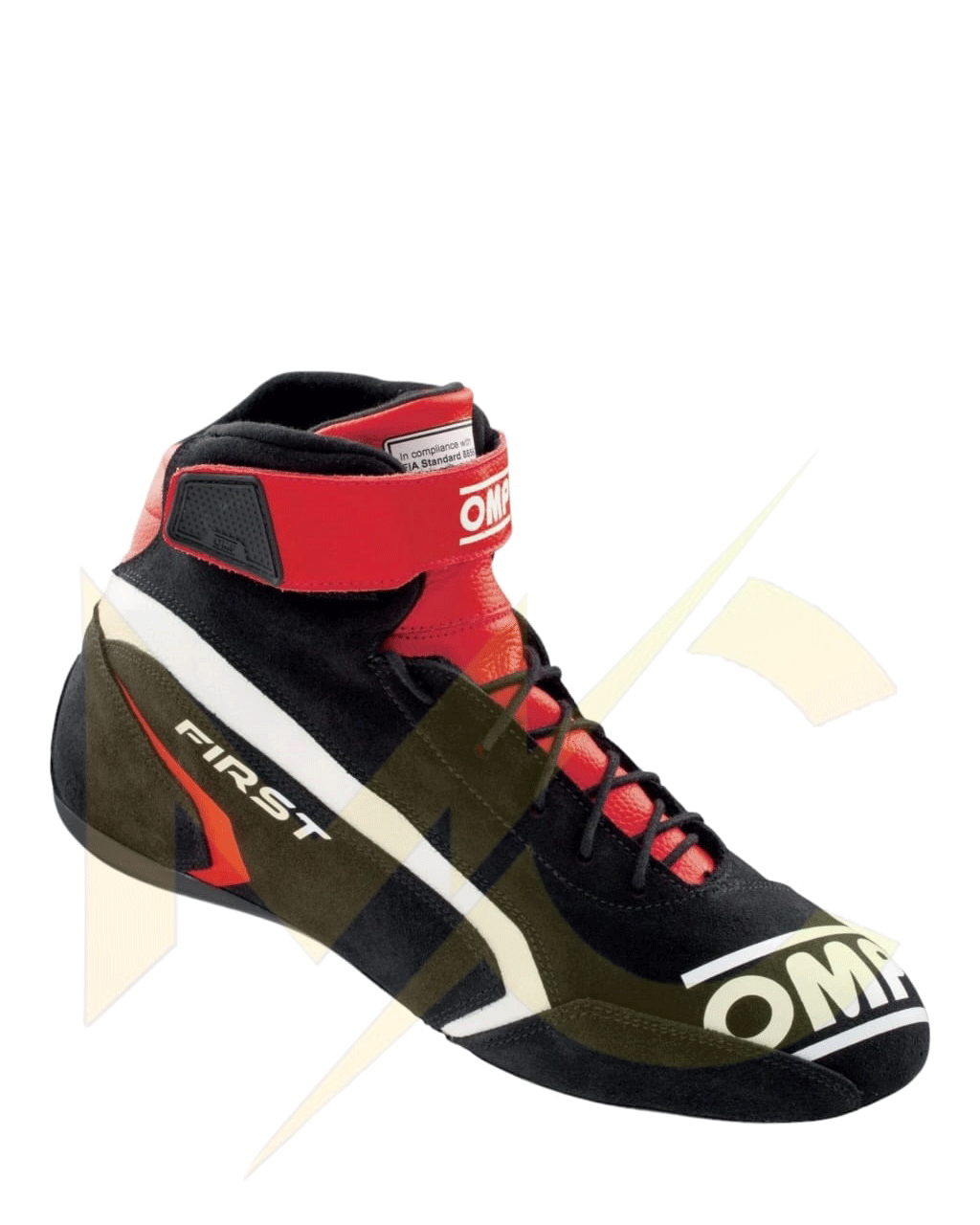 SFI omp fire proof nomex leather shoes