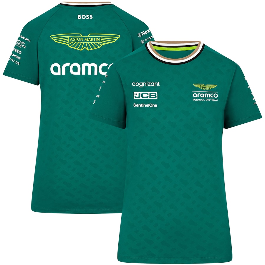 Aston Martin Aramco F1 2024 Team T-Shirt – Womens