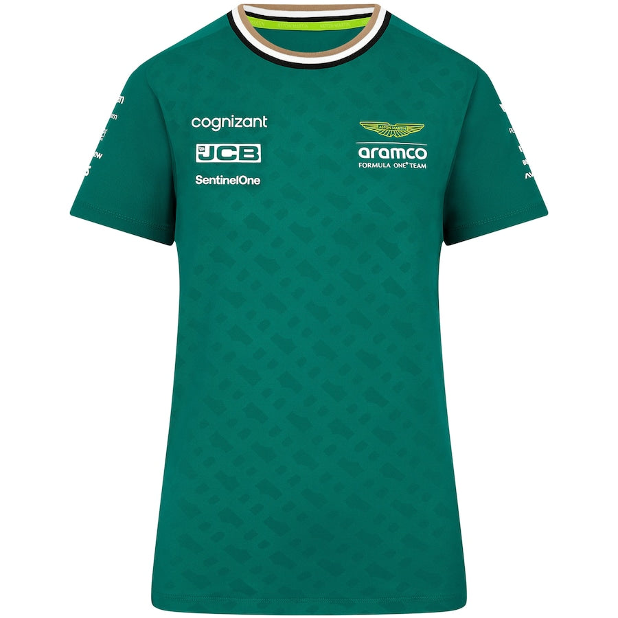 Aston Martin Aramco F1 2024 Team T-Shirt – Womens