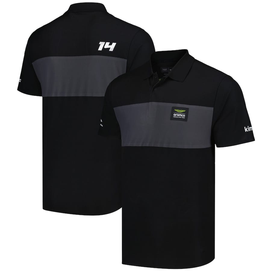 Aston Martin Cognizant F1 Official Kimoa Fernando Alonso Minimal Polo