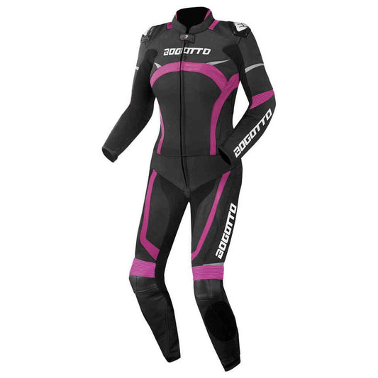 Women Motorbike Racing Leather Suit MS-01