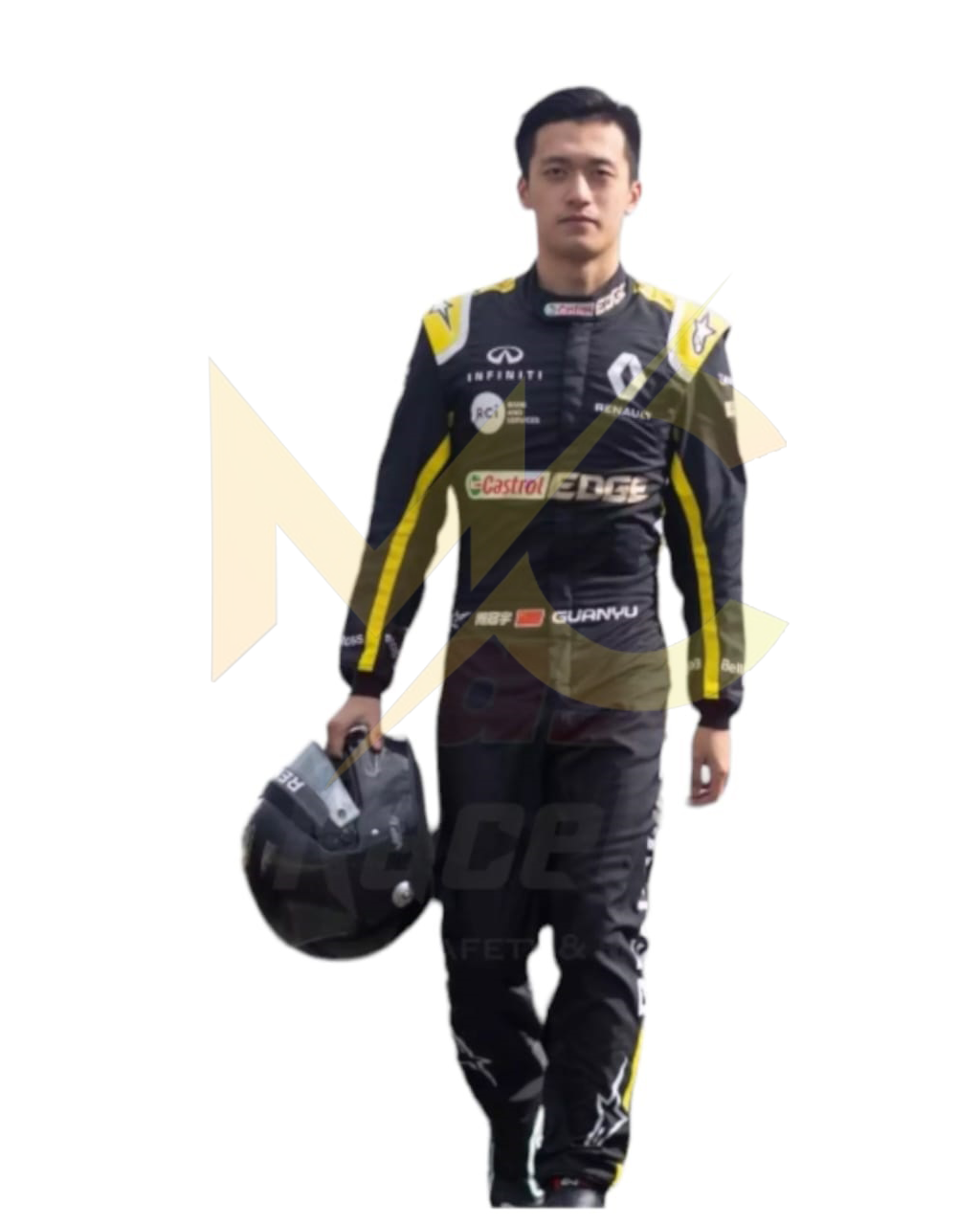 F 1 Zhou Guanyu Renault 2019 race suit