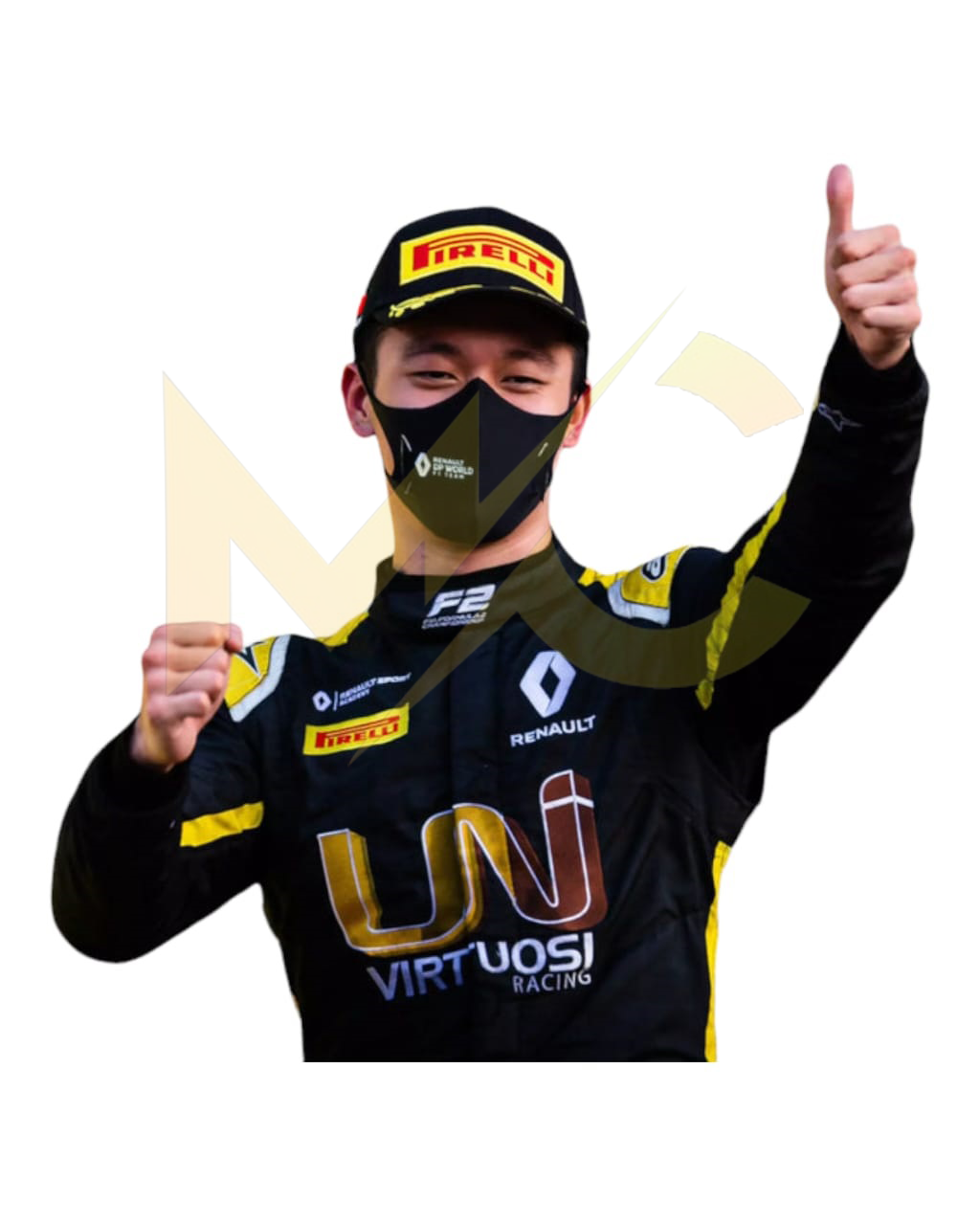 F 1 Zhou Guanyu Renault 2020 race suit