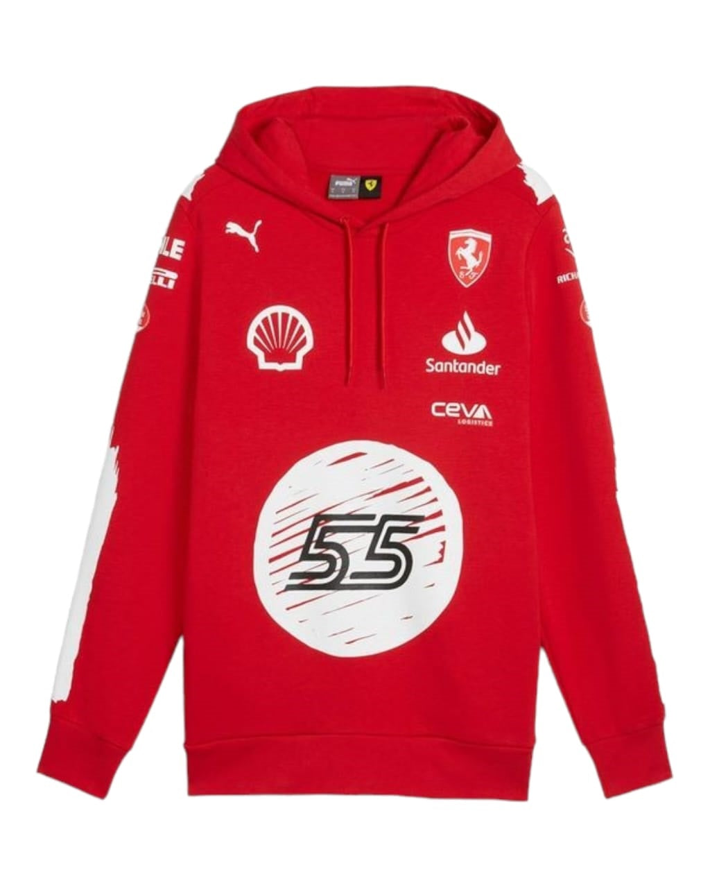 F1 scuderia Ferrari Carlos Sainz 2023 spacial edition hoddy