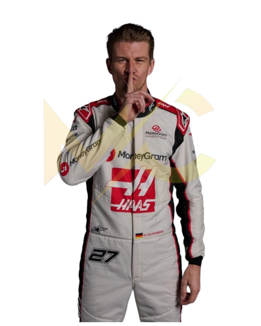 F1 Nico Hulkenberg Las Vegas GP 2024 race suit