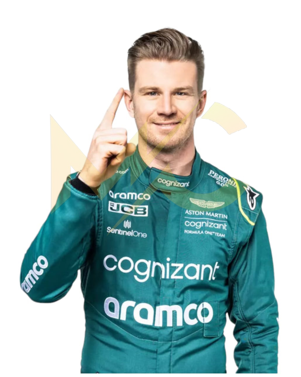 F1 Nico Hulkenberg Aston Martin 2022 race suit