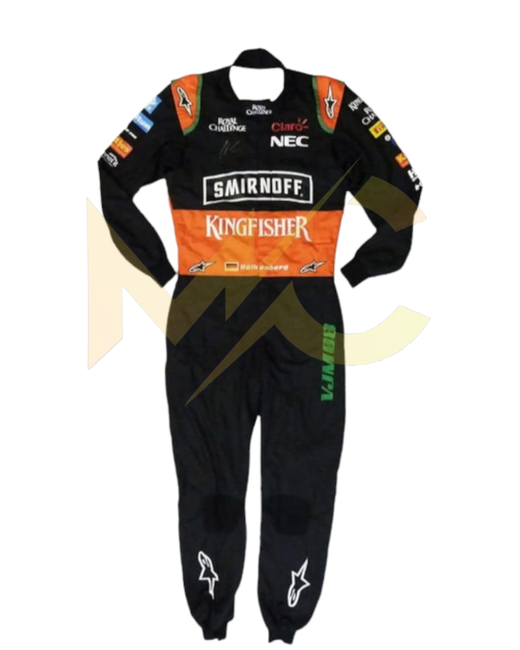 F1 Nico Hulkenberg Sahara force F1 team 2015 race suit