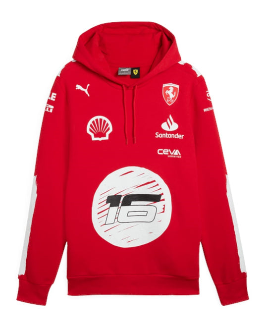 F1 scuderia Ferrari Charles leclerc 2023 spacial edition hoddy