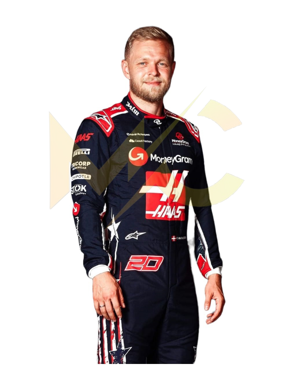 F1 Kevin Magnussen united state gp 2023 race suit