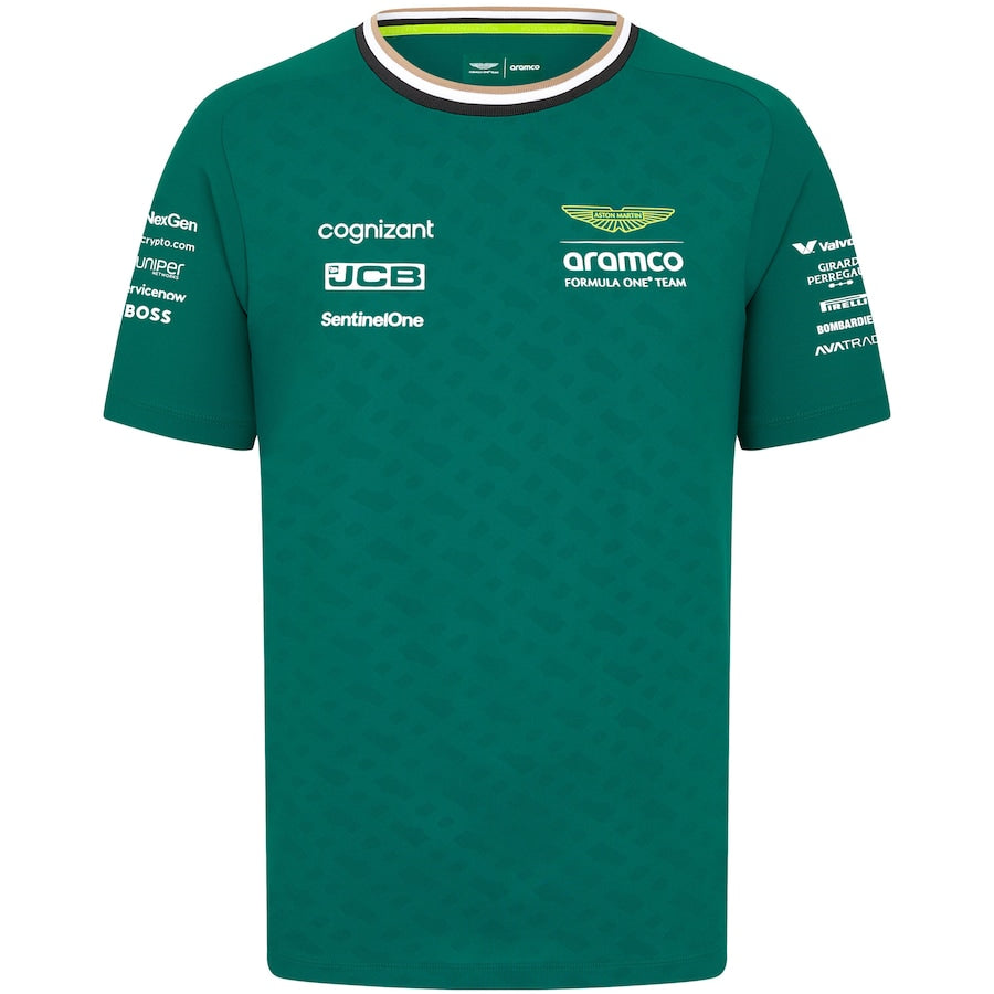 Aston Martin Aramco F1 2024 Lance Stroll Team Driver T-Shirt