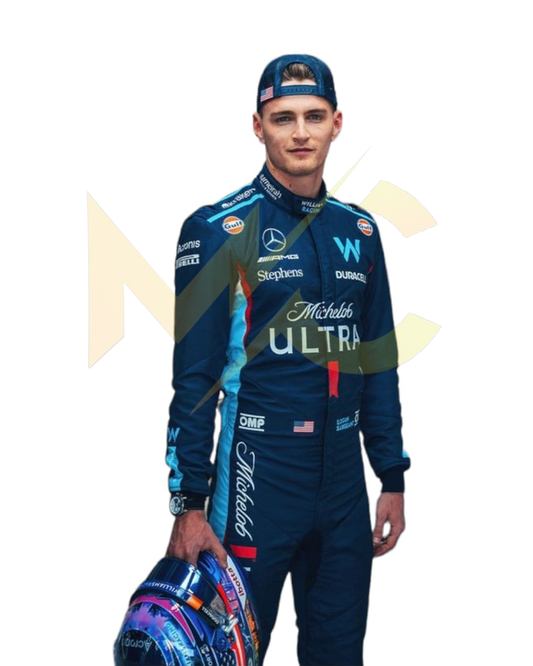 F1 Logan Sargeant Las Vegas  Williams Racing 2023 race suit