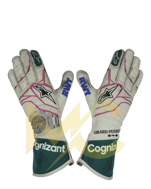 F1 Sebastian vettel 2021 race gloves