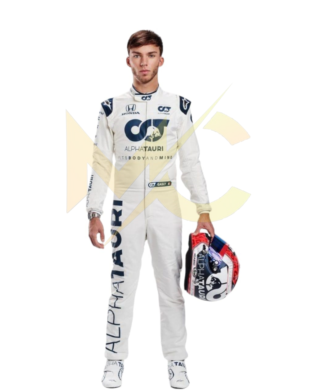 F1 Pierre Gasly alpha tauri Alpine 2020 race suit