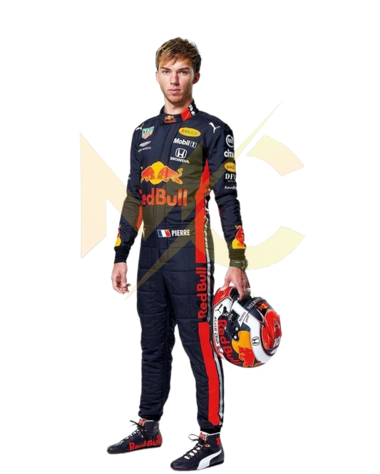 F1 Pierre Gasly Red bull 2019 race suit