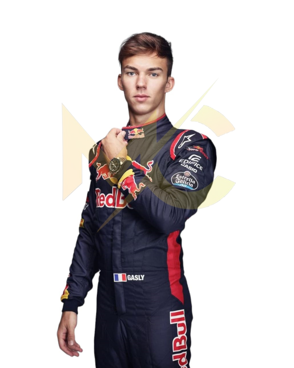 F1 Pierre Gasly Red bull 2017 race suit