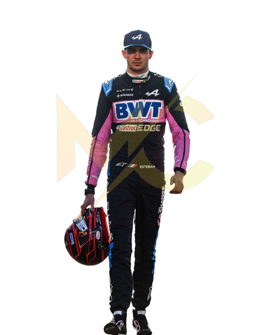 F1 Esteban ocon Alpine 2023 race suit