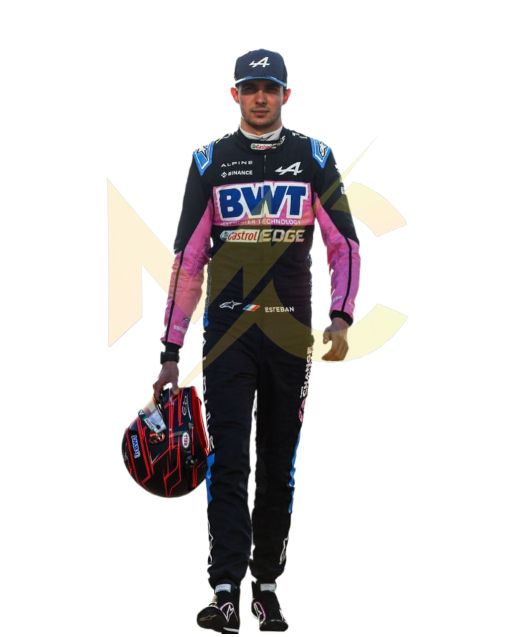 F1 Esteban ocon Alpine 2023 race suit