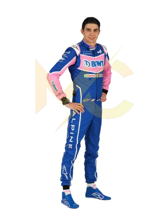 F1 Esteban ocon Alpine 2022 race suit