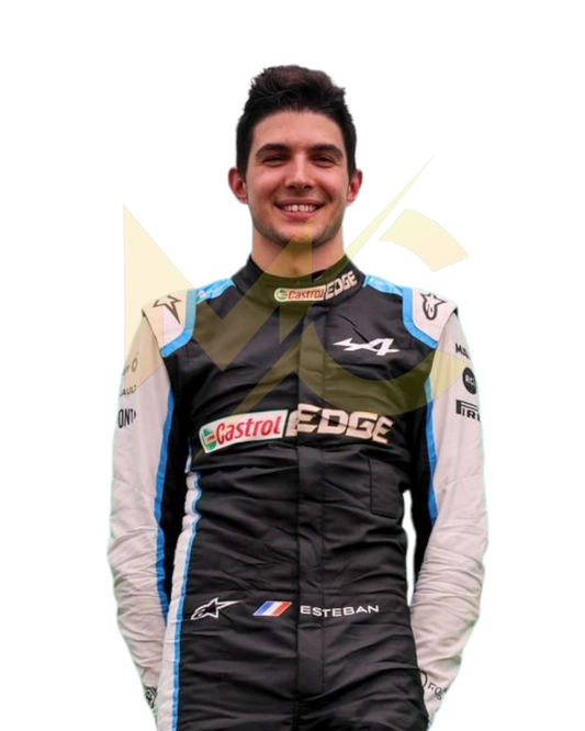 F1 Esteban ocon Alpine 2021 race suit