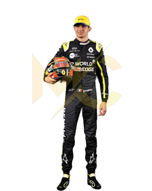 F1 Esteban ocon Renault 2020 race suit