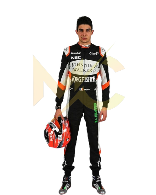 F1 Esteban ocon Alpine 2016 race suit