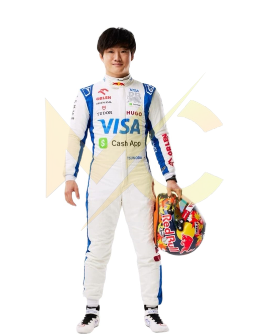 F1 2024 Yuki Tsunoda race suit