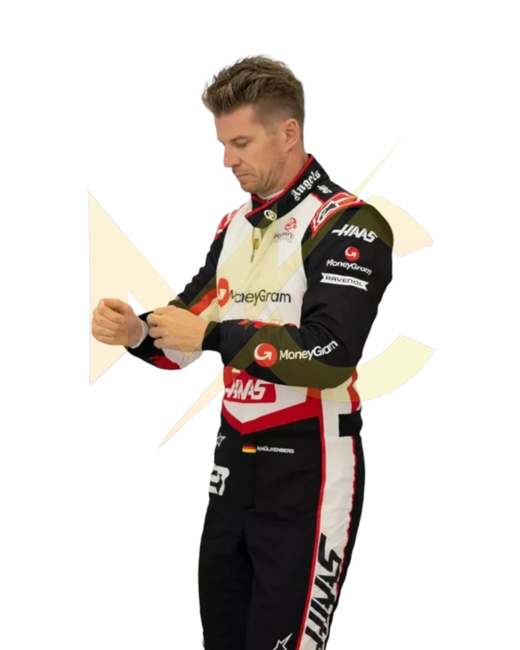 F1 2024 Nico Hulkenberg Haas F1 Team Race Suit