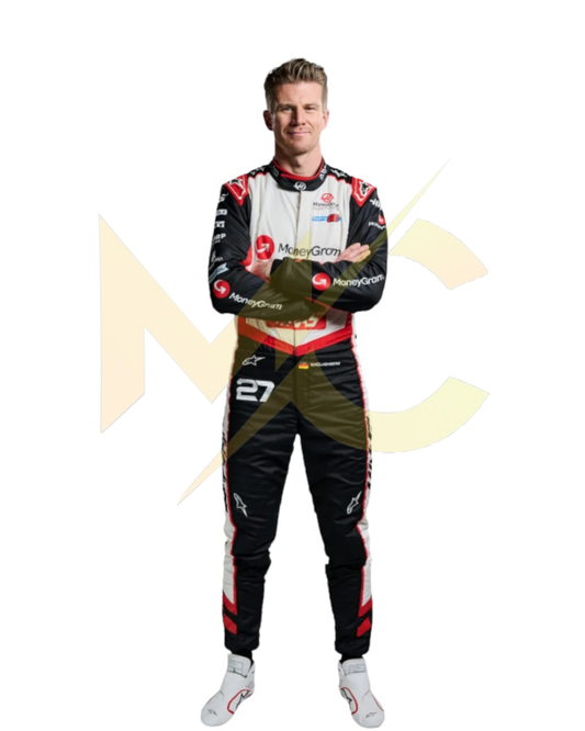 F1 2024 Nico Hulkenberg Haas F1 Team Race Suit