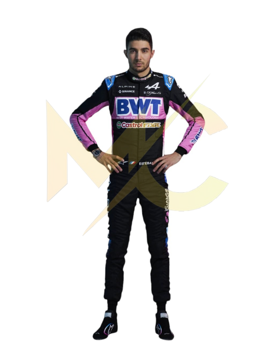 F1 2024 BWT Esteban Ocon Alpine F1 Team Race Suit