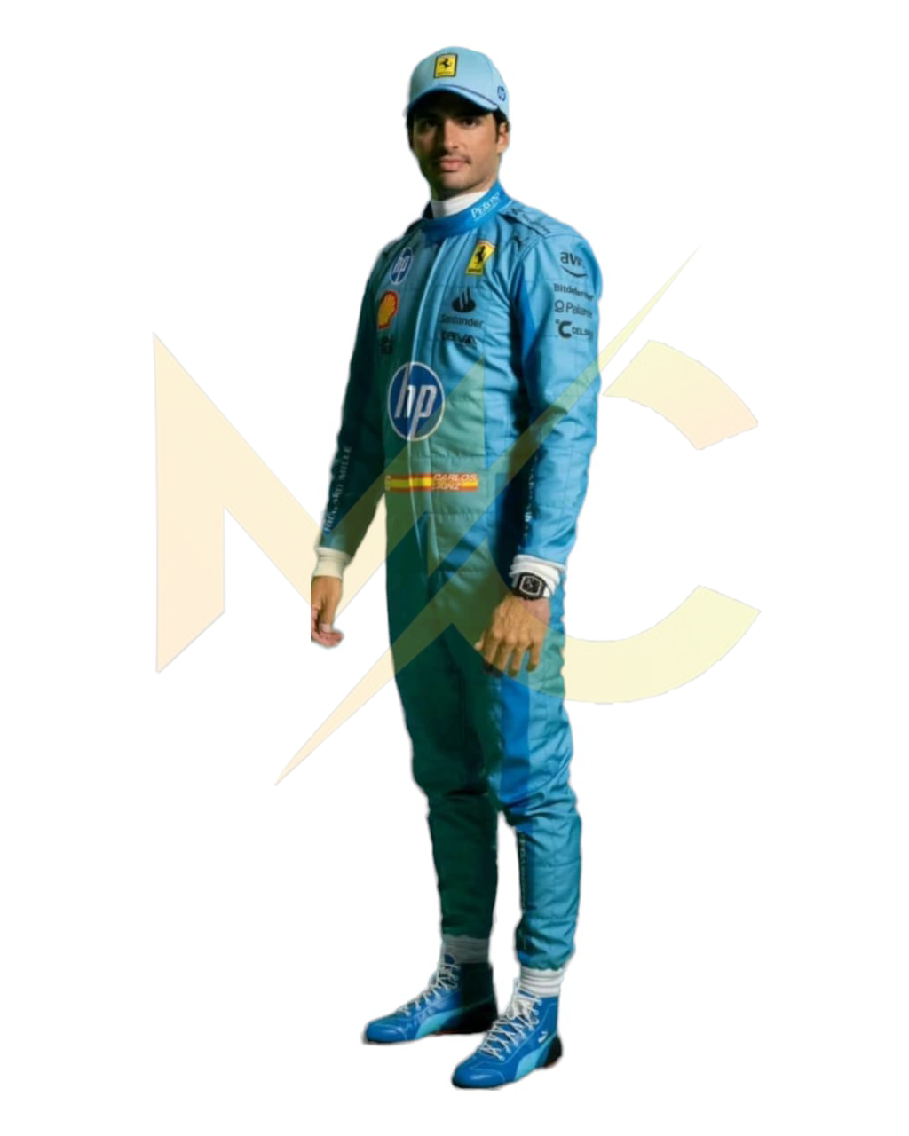 F1 Ferrari Carlos sainz Miami GP 2024 race suit