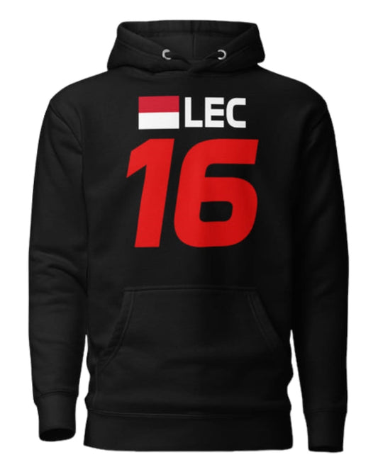 F1 Charles Leclerc Ferrari fleece Hoodie