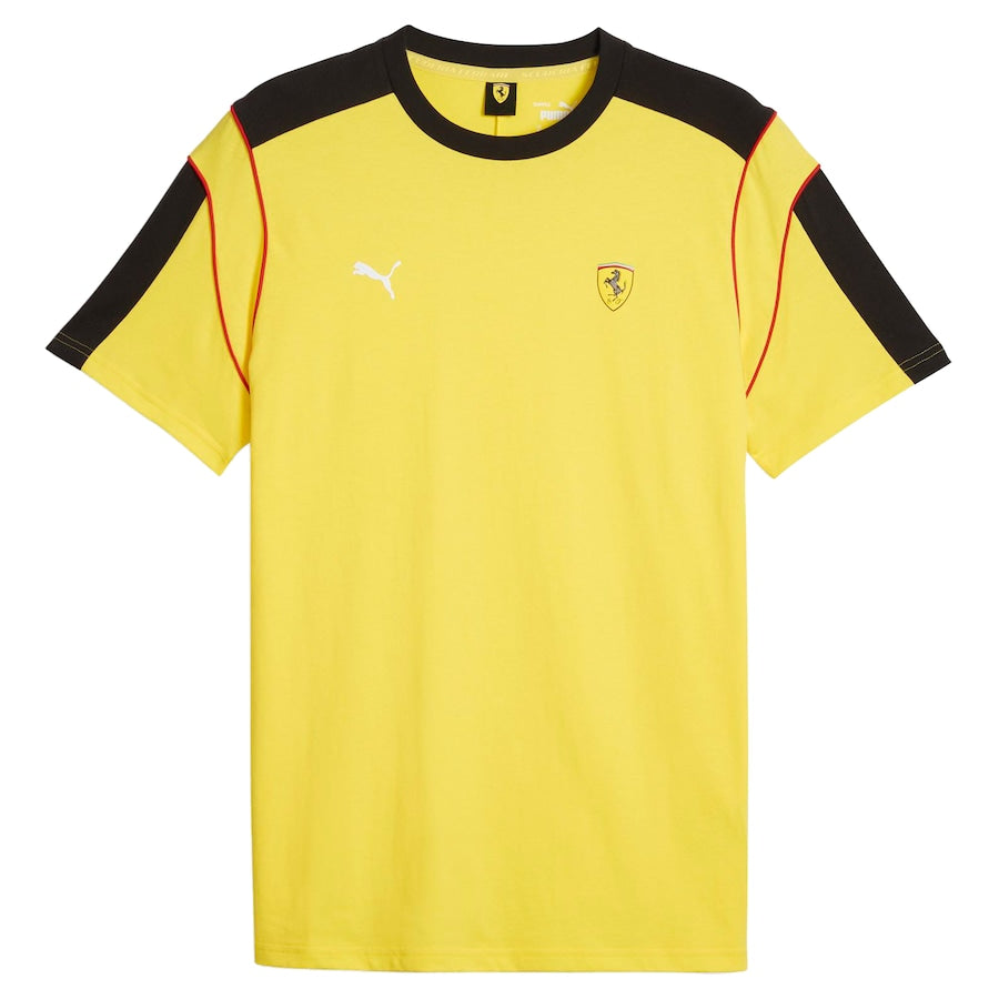 Scuderia Ferrari Race MT7 T-Shirt by Puma – Yellow