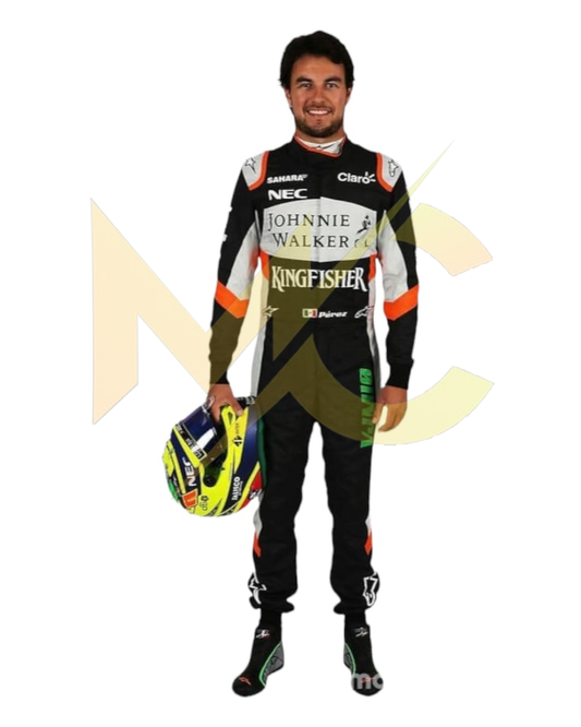 F1 Sergio perez  2017 Sahara force India race suit