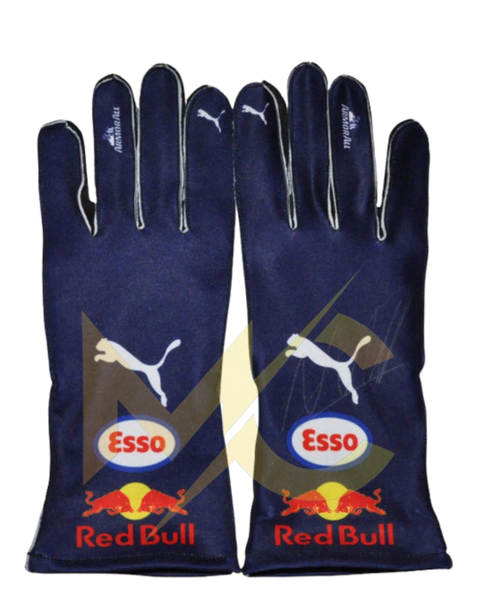 F1 Max verstapen 2022 Red bull race gloves