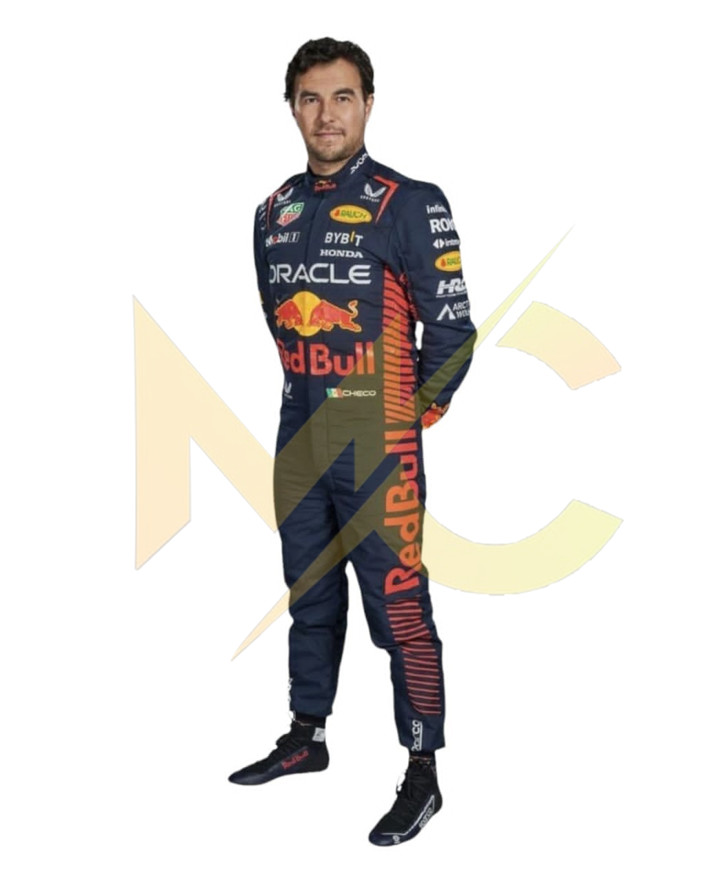 F1 Sergio perez Red bull Honda Oracle 2023 race suit