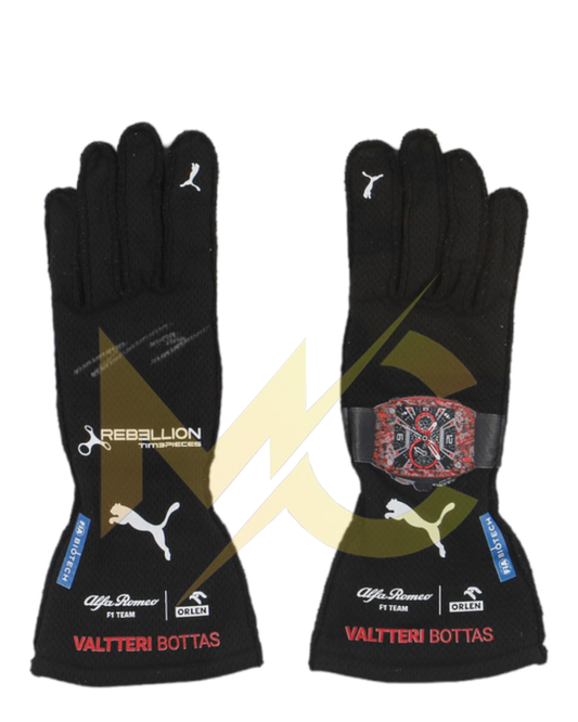 F1 Alfa Romeo valtteri bottas replica 2022 race gloves