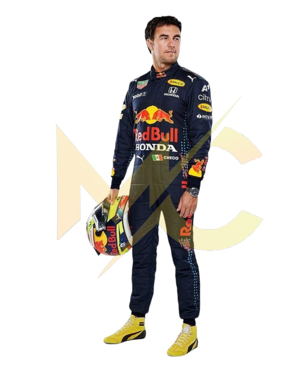 F1 Sergio perez Red bull Honda 2021 race suit