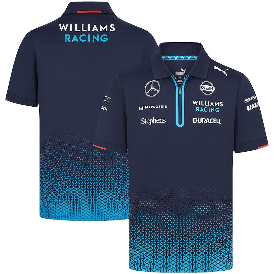 Williams Racing 2024 Team Polo – Navy