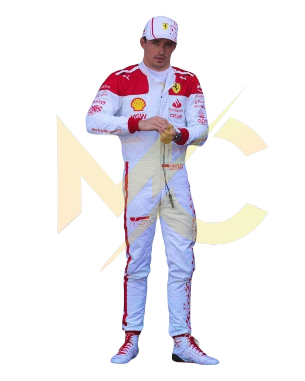 F1 Charles leclerc Monaco GP 2023  race suit